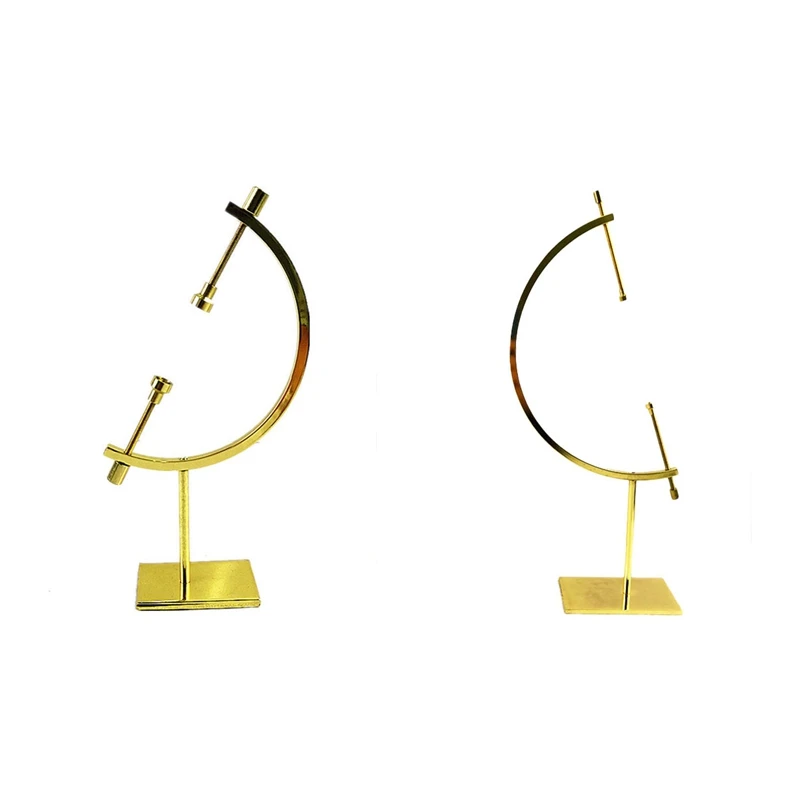 2X Globe Crystal Ball Stand Glass Ball Display Stand Metal Gold Decorative Ornaments Crafts(S&L)
2X Globe Crystal Ball Stand Glass Ball Display Stand Metal Gold Decorative Ornaments Crafts(S&L)