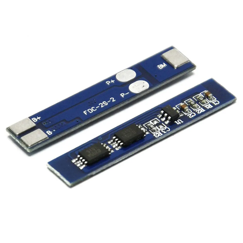 2S 3A Li-ion Lithium Battery 7.4v 8.4V 18650 Charger Protection Board Bms Pcm For li-ion lipo Battery Cell Pack
2S 3A Li-ion Lithium Battery 7.4v 8.4V 18650 Charger Protection Board Bms Pcm For li-ion lipo Battery Cell Pack
