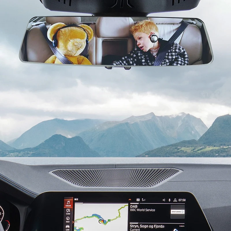 Car Indoor 2.5D Full Sn Frameless Rearview Mirror, Large Field of View, Panoramic Anti-Glare Rearview Mirror
Car Indoor 2.5D Full Sn Frameless Rearview Mirror, Large Field of View, Panoramic Anti-Glare Rearview Mirror