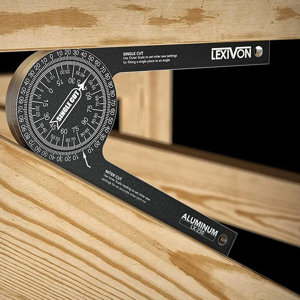 Woodworking 360 Horizontal Angle Gauge Measuring Angle Gauge Woodworking Square Ruler Woodworking Cutting Positioner
Woodworking 360 Horizontal Angle Gauge Measuring Angle Gauge Woodworking Square Ruler Woodworking Cutting Positioner