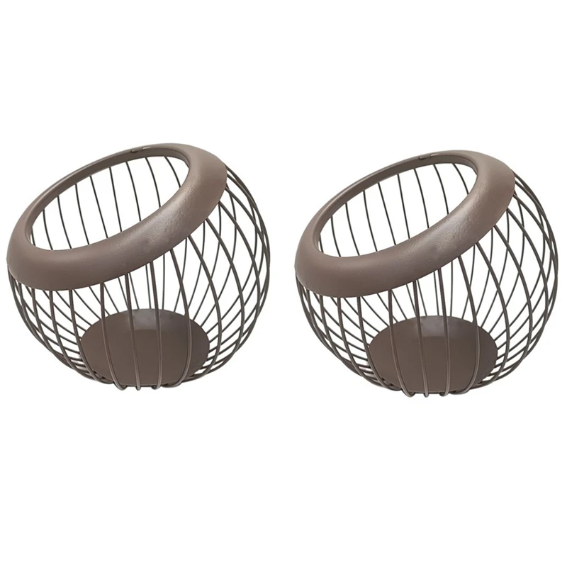 2 Pieces Brown K Cup Holder Large Capacity Coffee Pod Holders Stainless Steel K Cup Organizer Sturdy Coffee Organizer
2 Pieces Brown K Cup Holder Large Capacity Coffee Pod Holders Stainless Steel K Cup Organizer Sturdy Coffee Organizer
