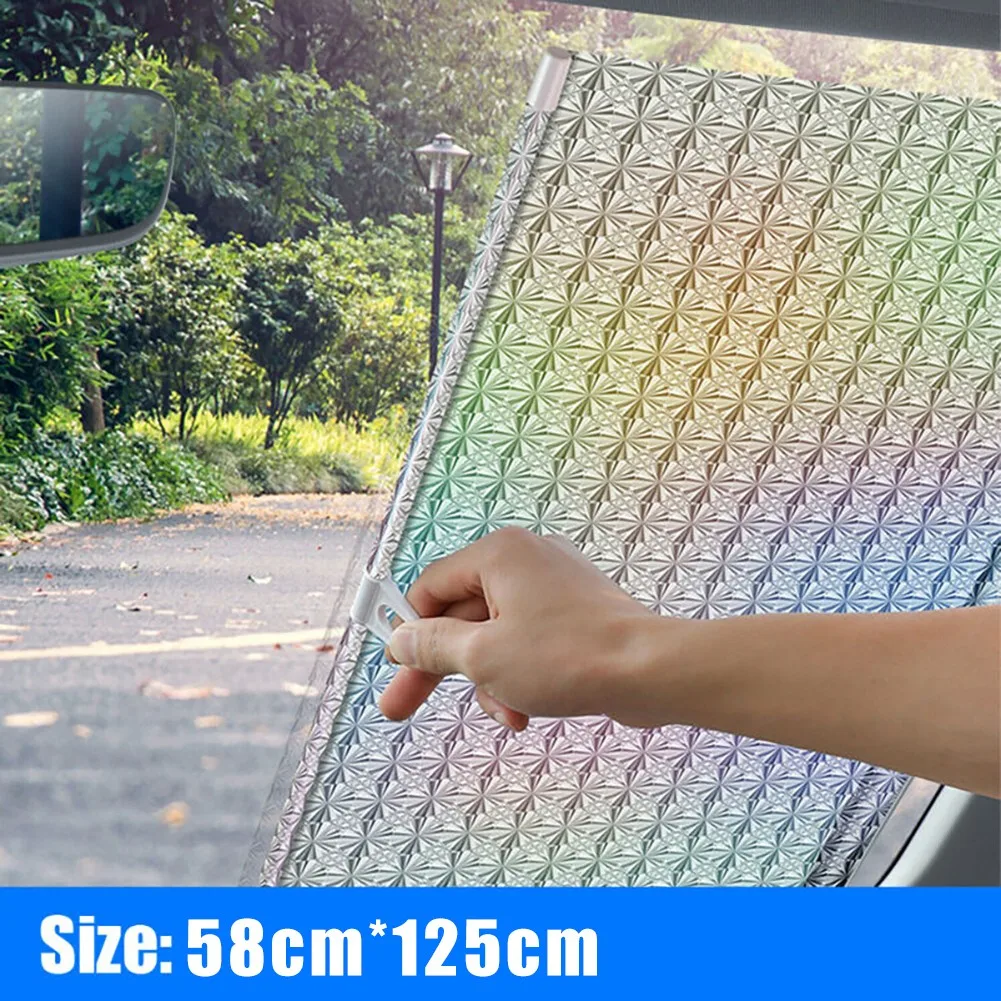 Universal Retractable Windshield Sunshade Car Front Windshield Sun Shade Cover Window Curtains 58*125cm
Universal Retractable Windshield Sunshade Car Front Windshield Sun Shade Cover Window Curtains 58*125cm