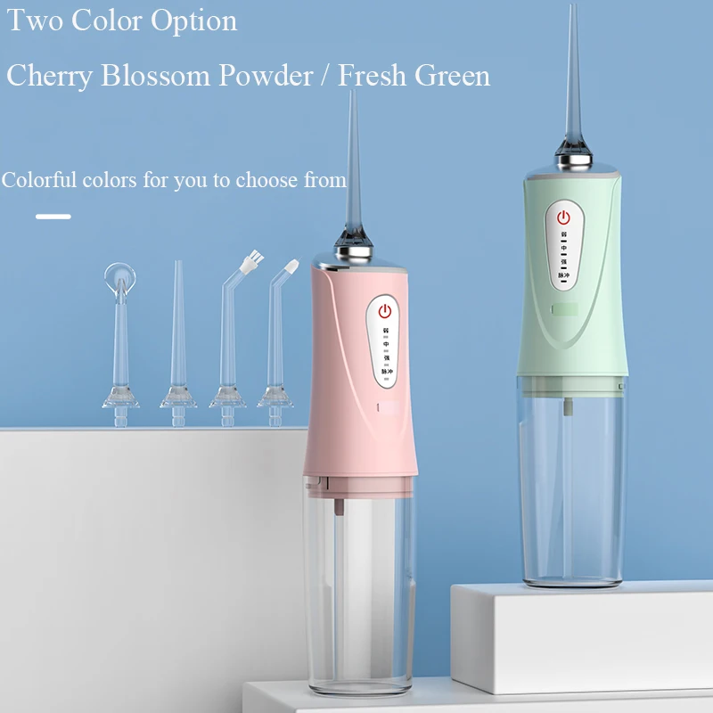 New Portable Electric Oral Irrigator Household Dental Scrubber Oral Care Water Spray Dental Floss
New Portable Electric Oral Irrigator Household Dental Scrubber Oral Care Water Spray Dental Floss