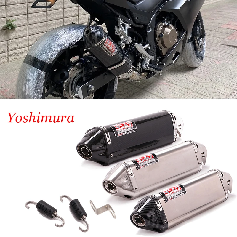 51mm Motorcycle Exhaust Pipe Muffler Yoshimura DB Killer Escape Moto Universal for PCX NMAX CBR1000RR MT07 MT09 MT10 R6 R3 ZX6R
51mm Motorcycle Exhaust Pipe Muffler Yoshimura DB Killer Escape Moto Universal for PCX NMAX CBR1000RR MT07 MT09 MT10 R6 R3 ZX6R