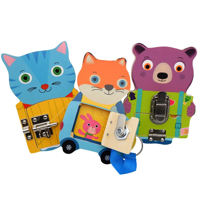 Montessori Toy Children's Unlocking Busy Board DIY Unlocking Self-Care Ability Preschool Learning Children Sensory Education Toy
Montessori Toy Children's Unlocking Busy Board DIY Unlocking Self-Care Ability Preschool Learning Children Sensory Education Toy