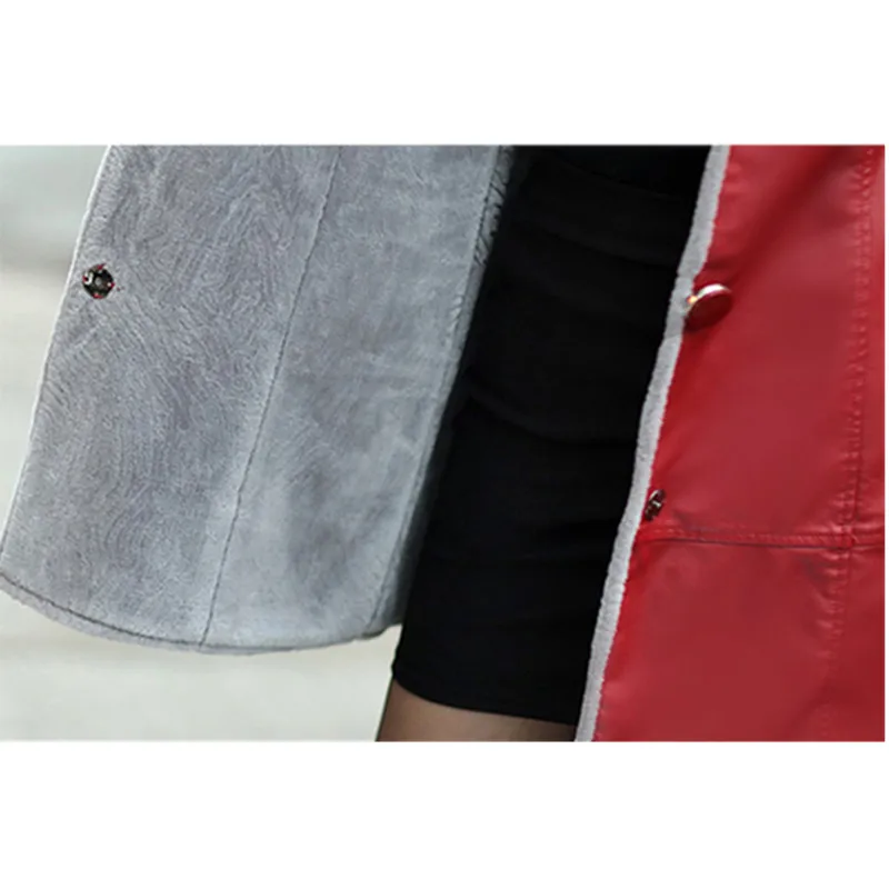 New Winter Suede Leather Coat Women Fashionable Long Thick Lamb Fur Parka Female Faux Sheepskin Windbreakers Jacket LJ0743
New Winter Suede Leather Coat Women Fashionable Long Thick Lamb Fur Parka Female Faux Sheepskin Windbreakers Jacket LJ0743