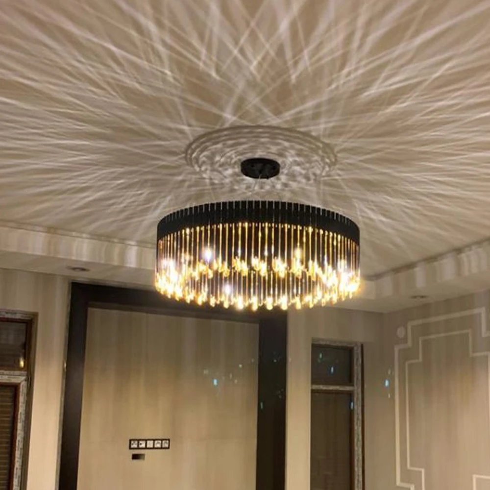 Stainless Steel Modern Chandelier Led Light Suspension Luminare Dining Room living Room Lamp
Stainless Steel Modern Chandelier Led Light Suspension Luminare Dining Room living Room Lamp