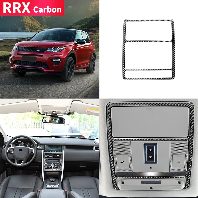 RRX For Land Rover Discovery Sport 2015-2019 Carbon Fiber Car Reading Light Control Panel Frame Interiors Trim Car Accessories
RRX For Land Rover Discovery Sport 2015-2019 Carbon Fiber Car Reading Light Control Panel Frame Interiors Trim Car Accessories