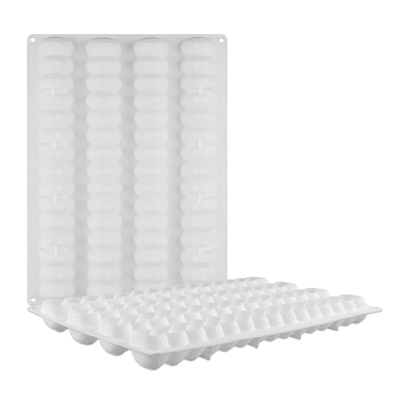 60 Hole Food Grade High Quality Gourd Shaped Mousse Silica Gel Cake Mold French Dessert Biscuit Chocolate Cake Baking Mold New
60 Hole Food Grade High Quality Gourd Shaped Mousse Silica Gel Cake Mold French Dessert Biscuit Chocolate Cake Baking Mold New