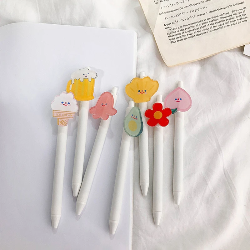 0,5 Симпатичные мягкие черные гелевые ручки, кавайные канцелярские принадлежности для офиса школы поставить декомпрессии
0,5 Симпатичные мягкие черные гелевые ручки, кавайные канцелярские принадлежности для офиса школы поставить декомпрессии