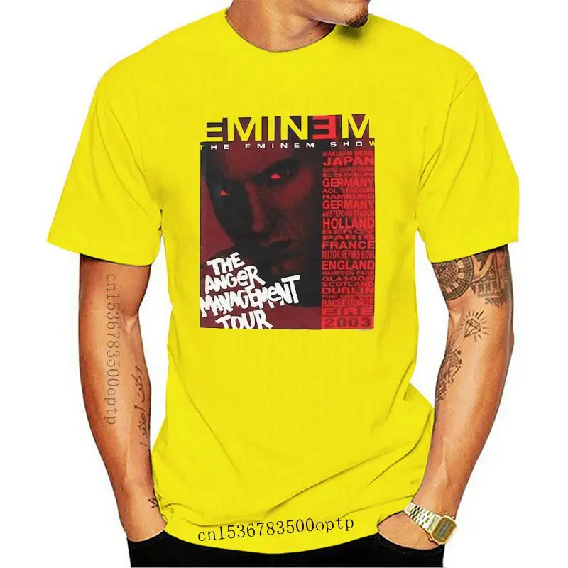 Белая футболка Eminem Show Anger Management 2003 с мировым турниром, новые официальные футболки NOS, топы, летняя крутая забавная футболка, топ
Белая футболка Eminem Show Anger Management 2003 с мировым турниром, новые официальные футболки NOS, топы, летняя крутая забавная футболка, топ
