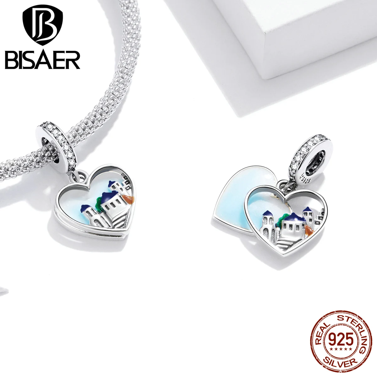 BISAER British style Pendant Charms 925 Sterling Silver Shining Zircon Fit Original Silver Bracelets Fine Jewelry Making HSC1738
BISAER British style Pendant Charms 925 Sterling Silver Shining Zircon Fit Original Silver Bracelets Fine Jewelry Making HSC1738