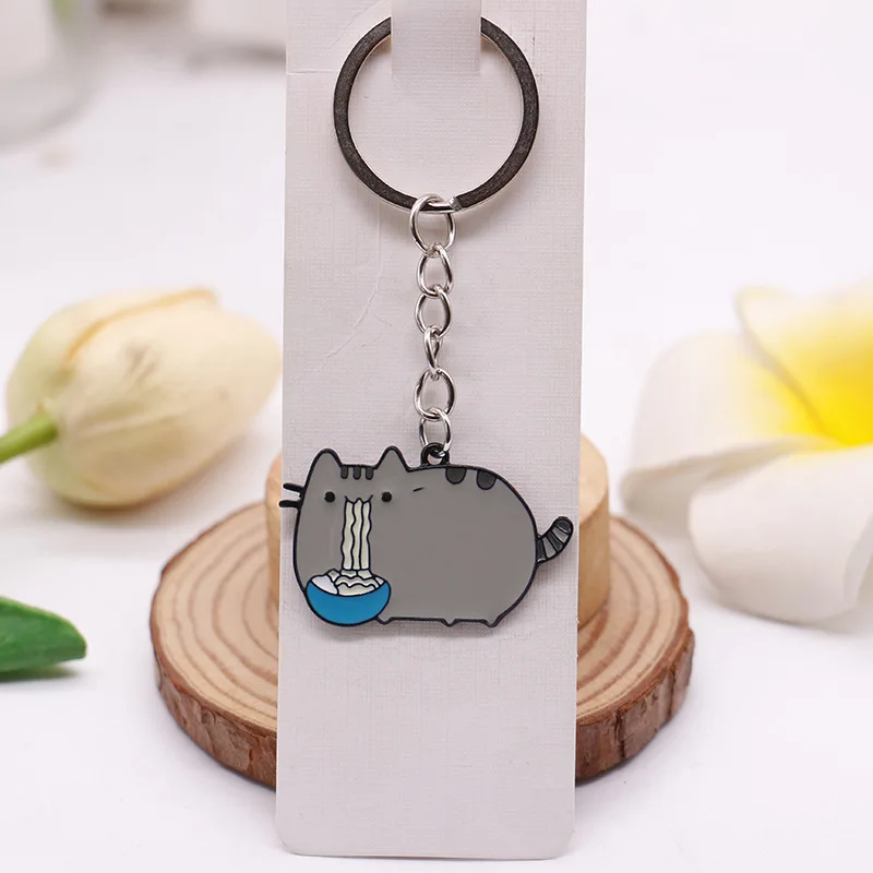 ZF1880 1PCS Cute Cat Cartoon Metal Enamel Pendant Key Chain Car Key Rings Key Holder Jewelry Gifts For Friends Kids
ZF1880 1PCS Cute Cat Cartoon Metal Enamel Pendant Key Chain Car Key Rings Key Holder Jewelry Gifts For Friends Kids