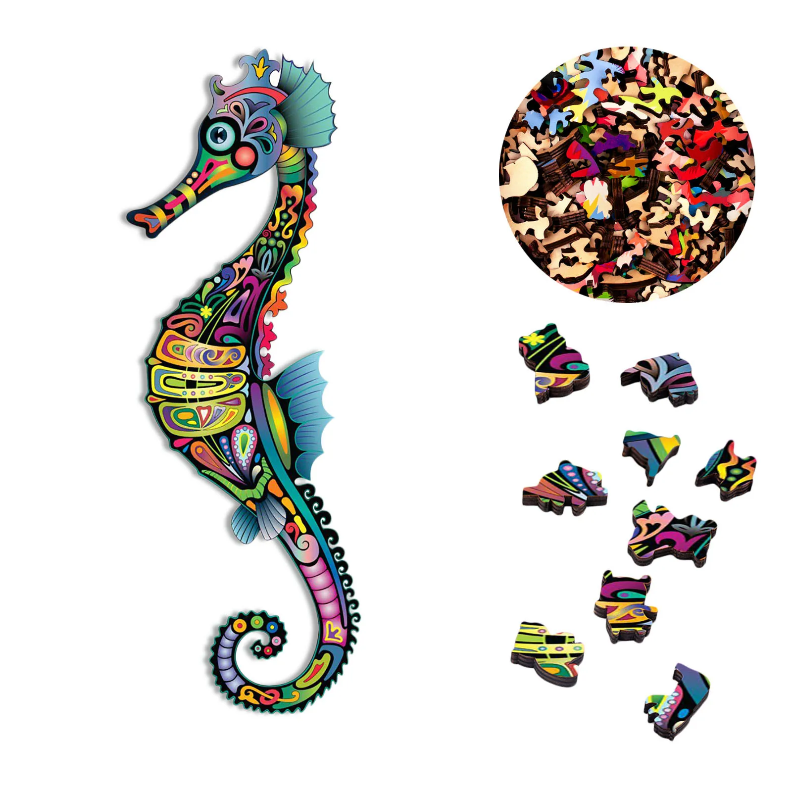 100 Pieces Wooden Puzzle Toys For Children Adult Interesting Animal Shaped Personalized Jigsaw Puzzles Educational Games Toys#LR
100 Pieces Wooden Puzzle Toys For Children Adult Interesting Animal Shaped Personalized Jigsaw Puzzles Educational Games Toys#LR