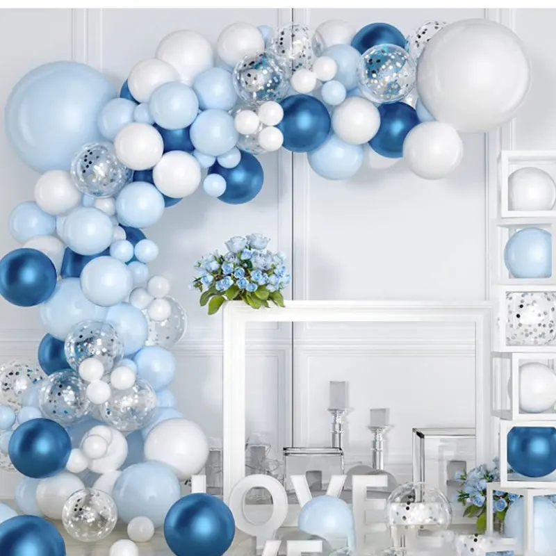 Новые металлические макароны синего океана, украшения вечерние Ринок, для годовщины, свадьбы, фотоаксессуары для взрослых, набор воздушных ... 
Новые металлические макароны синего океана, украшения вечерние Ринок, для годовщины, свадьбы, фотоаксессуары для взрослых, набор воздушных ...