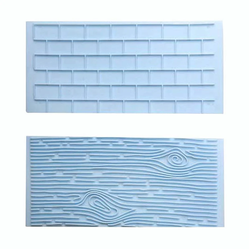 New Kitchen Accessories Cake Decorating Fondant Mold Tree Bark Brick Wall Bakeware Tools Silicone 2PCS/Set Food Grade Texture
New Kitchen Accessories Cake Decorating Fondant Mold Tree Bark Brick Wall Bakeware Tools Silicone 2PCS/Set Food Grade Texture