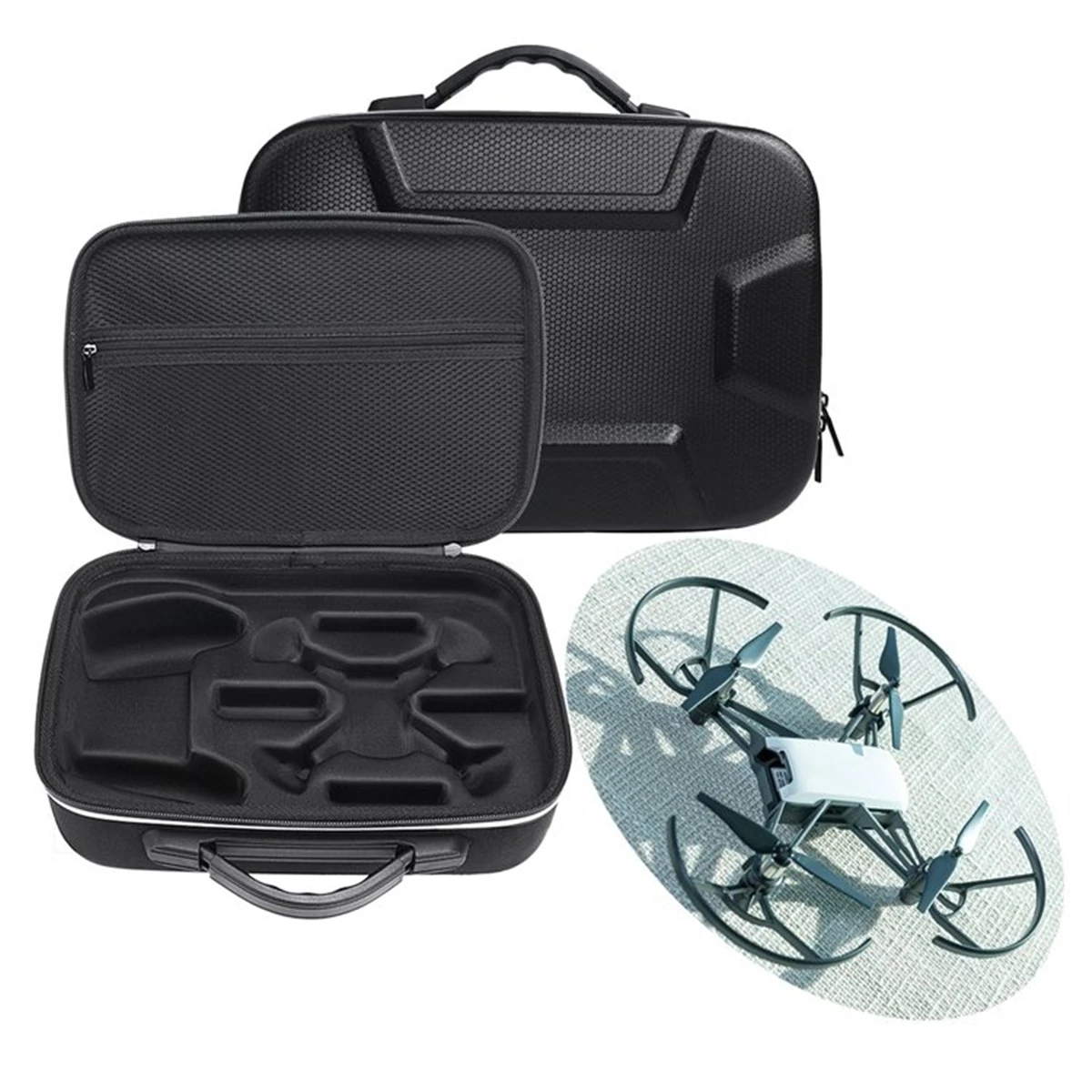 PU EVA Waterproof Travel Carry Bag For DJI Tello EDU Protective Storage Case for DJI Tello Drone Portable handbag Box Black
PU EVA Waterproof Travel Carry Bag For DJI Tello EDU Protective Storage Case for DJI Tello Drone Portable handbag Box Black