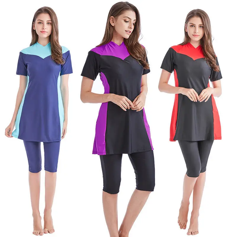New Islamic Swimsuit Muslim Swimwear Women Bathing Suit Muslim Burkinis Beachwear Hijab Female Fiwmsuit
New Islamic Swimsuit Muslim Swimwear Women Bathing Suit Muslim Burkinis Beachwear Hijab Female Fiwmsuit