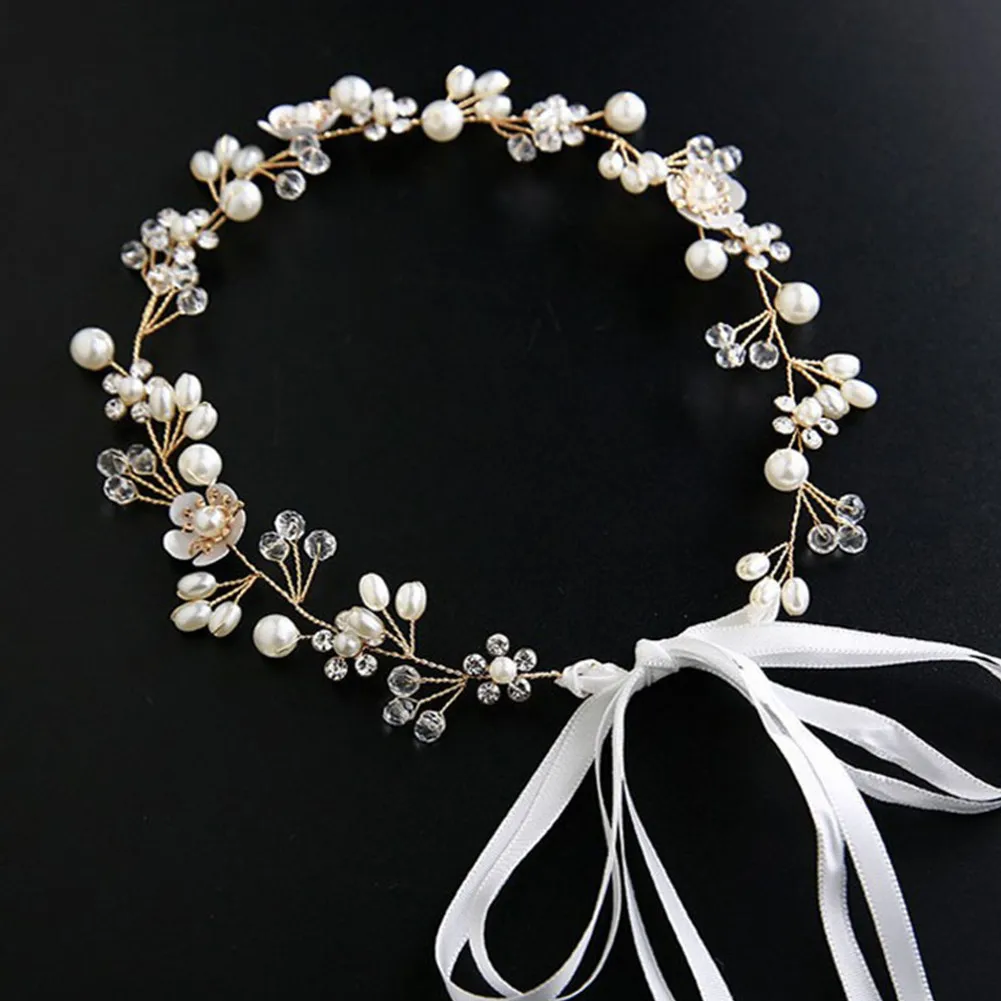 38*3.3cm Girl Pearl Flower Beautiful Bridal Headband Crown Headdress Wedding Xmas Party Jewelry High Quality
38*3.3cm Girl Pearl Flower Beautiful Bridal Headband Crown Headdress Wedding Xmas Party Jewelry High Quality