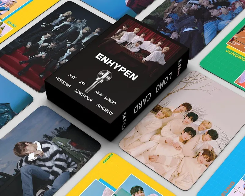 54 Pcs/Set Wholesale Kpop ENHYPEN Photocard BORDER : DAY ONE Postcard New Album Lomo Card Photo CardsPrint Cards Fans Gifts
54 Pcs/Set Wholesale Kpop ENHYPEN Photocard BORDER : DAY ONE Postcard New Album Lomo Card Photo CardsPrint Cards Fans Gifts