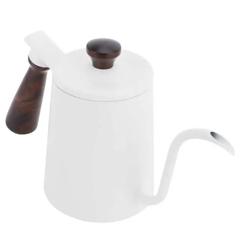 700ml Hand Drip Coffee Pot Long Spout Coffee Making Kettle with Wooden Handle 304 Stainless Steel
700ml Hand Drip Coffee Pot Long Spout Coffee Making Kettle with Wooden Handle 304 Stainless Steel