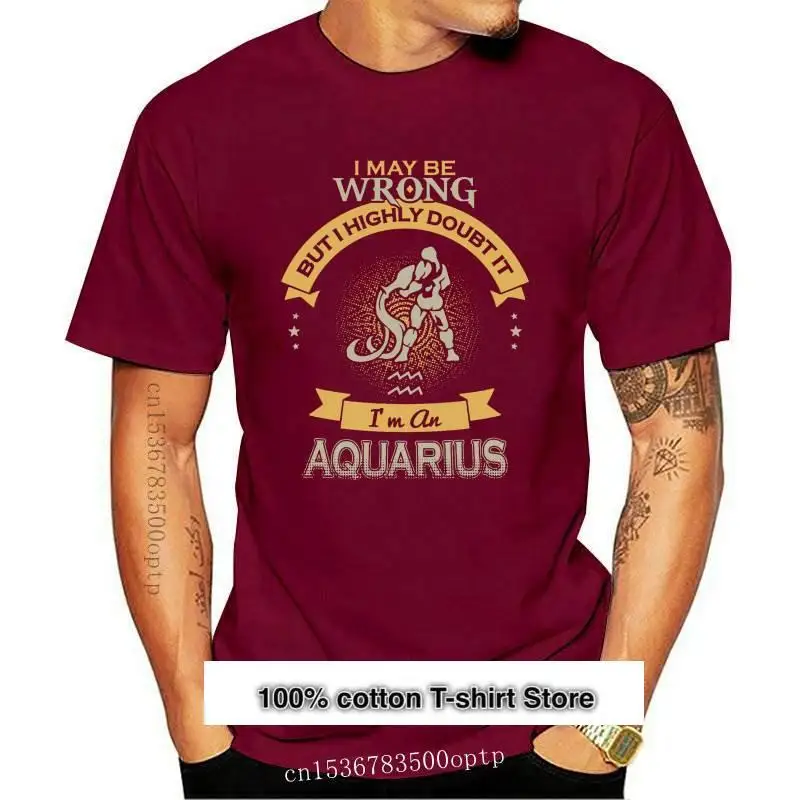 Camiseta para hombre y mujer, camiseta para mujer, I may be wrong but caben, I'm an Aquarius
Camiseta para hombre y mujer, camiseta para mujer, I may be wrong but caben, I'm an Aquarius