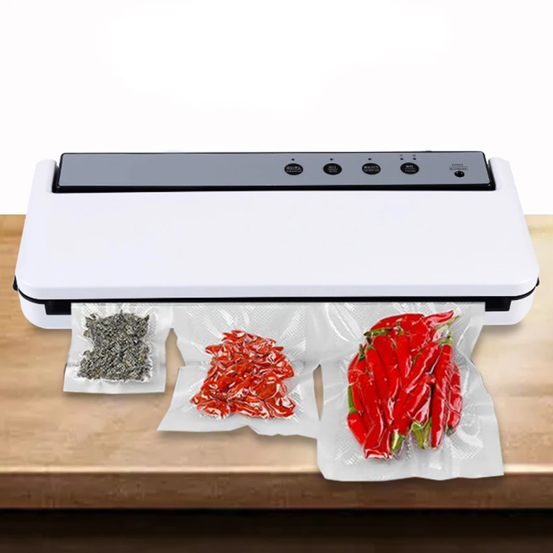 

Vacuum Sealer Food Saver, Automatic Vacuum Air Sealing System for Food Preservation, Dry & Moist Food Modes, 4 in 1 Food Sealer