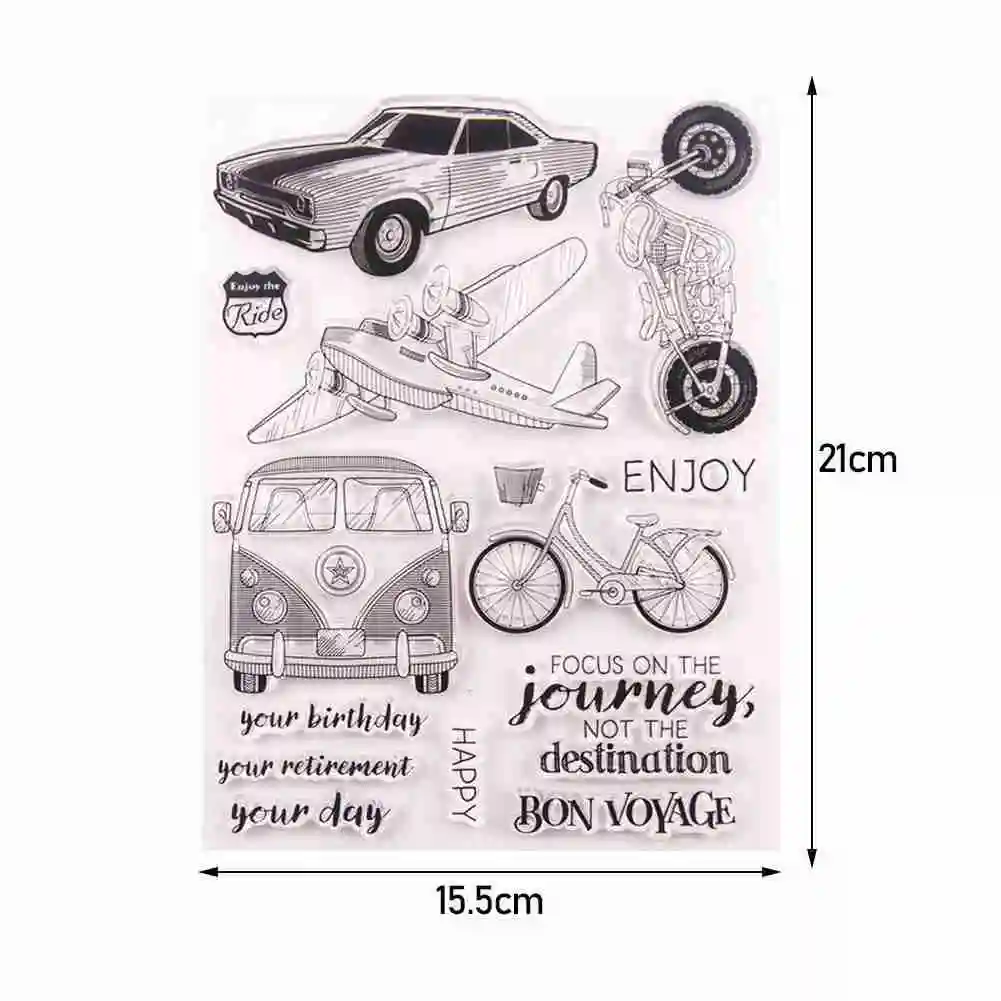 Transparent stamp traffic new 2020 silicone finished seal for DIY scrapbook card making photo album decoration crafts T1492 
Transparent stamp traffic new 2020 silicone finished seal for DIY scrapbook card making photo album decoration crafts T1492