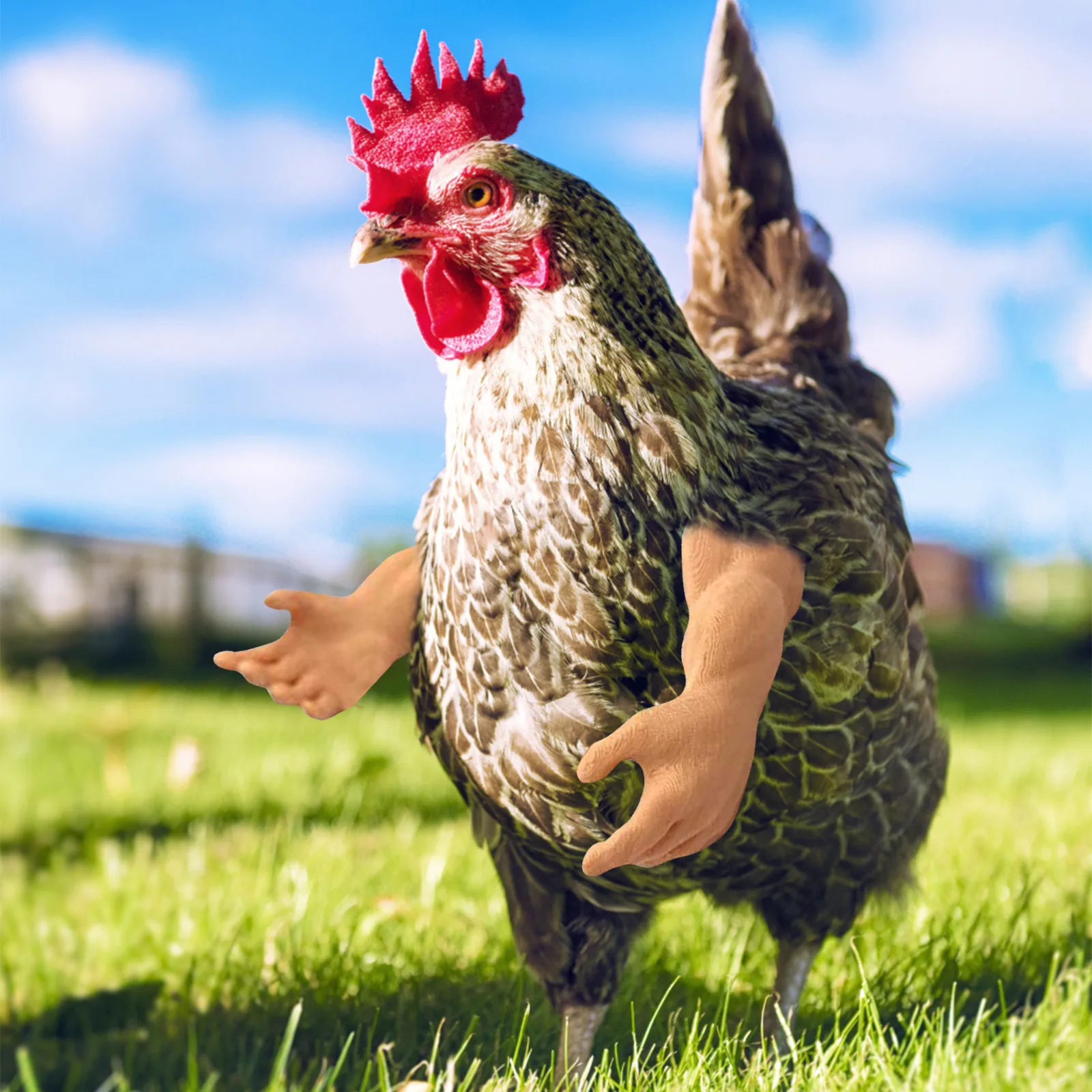 Chicken Arm Decoration Chicken Forelimb Decor Dinosaur Spoof Pet Props Chicken Arm Hulk Arms Chicken Themed Party Funny Decor
Chicken Arm Decoration Chicken Forelimb Decor Dinosaur Spoof Pet Props Chicken Arm Hulk Arms Chicken Themed Party Funny Decor