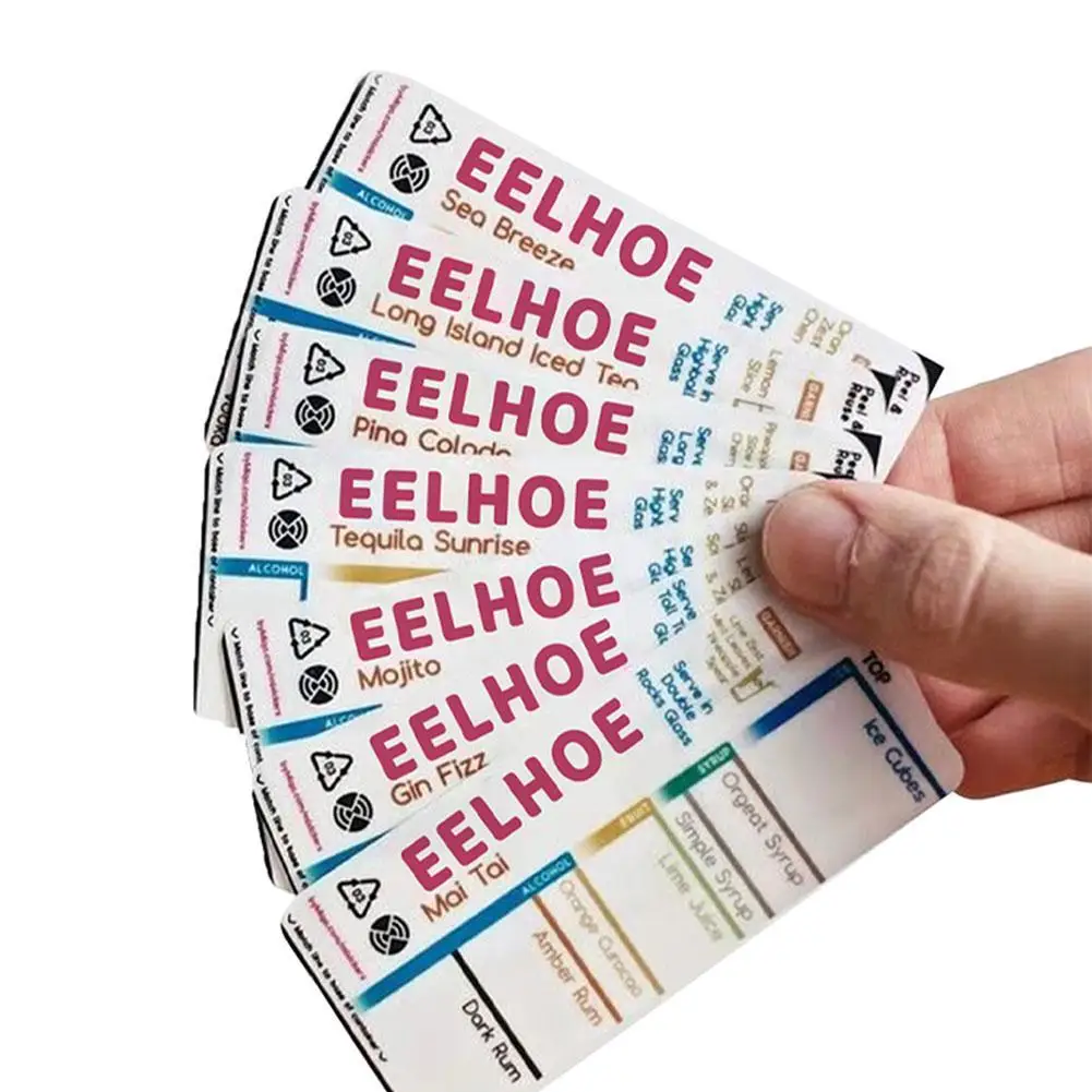 2*7Pcs Stickers Long Strip Cocktails, Recipe StickersBusiness Packaging,Gift For Shipping Bags, Stickers Sealing Labels Th C2Q1
2*7Pcs Stickers Long Strip Cocktails, Recipe StickersBusiness Packaging,Gift For Shipping Bags, Stickers Sealing Labels Th C2Q1