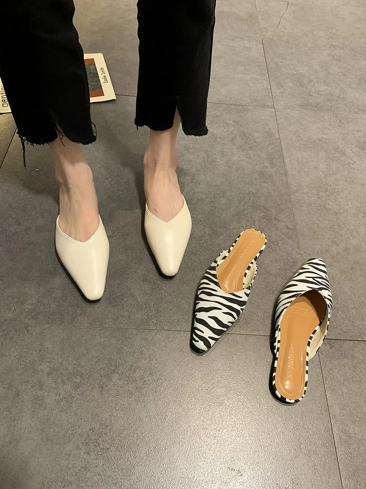 Mules For Women 2021 Loafers Slippers Soft Female Shoes Low Shallow Slides Cover Toe Comfort New Flat Summer Pointed Fabric Basi
Mules For Women 2021 Loafers Slippers Soft Female Shoes Low Shallow Slides Cover Toe Comfort New Flat Summer Pointed Fabric Basi