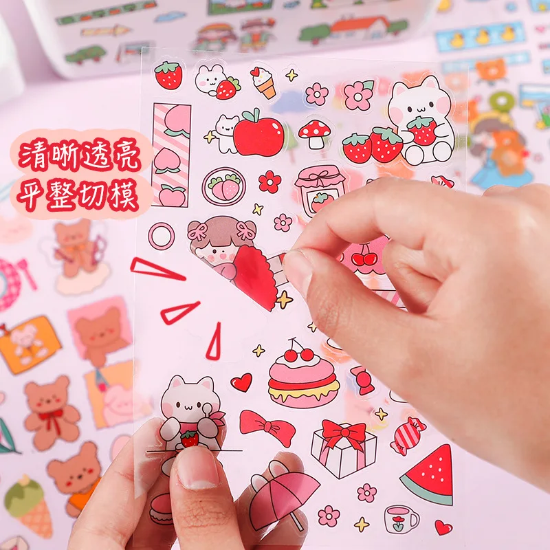 6Sheets/Pack Cute Creative Cartoon Animals Bear Stickers DIY Scrapbooking Decorative Material School Stationery Phone Sticker
6Sheets/Pack Cute Creative Cartoon Animals Bear Stickers DIY Scrapbooking Decorative Material School Stationery Phone Sticker