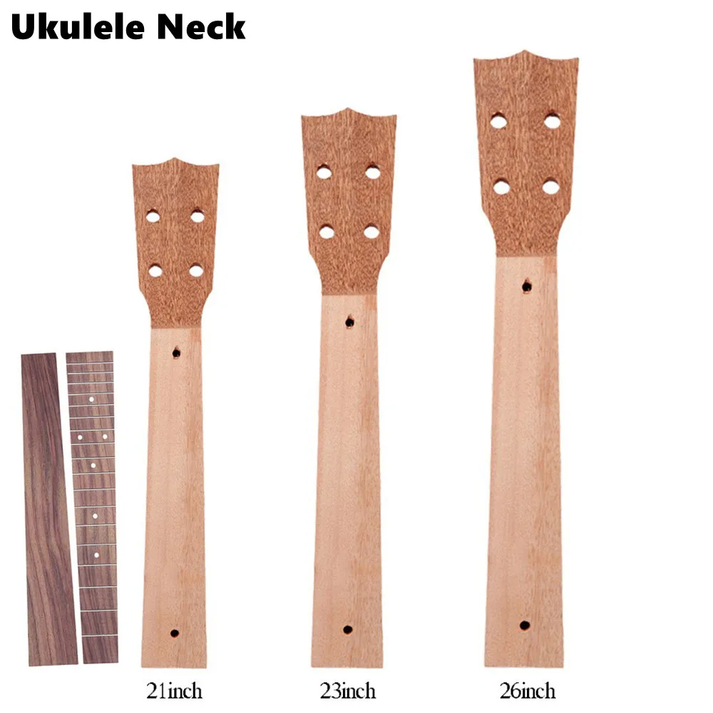 

Ukulele Neck Fingerboard And Fretboard For 21 23 26 Inch Ukeleles Rosewood Ukulele Accessory Parts For Concert Stringed Part