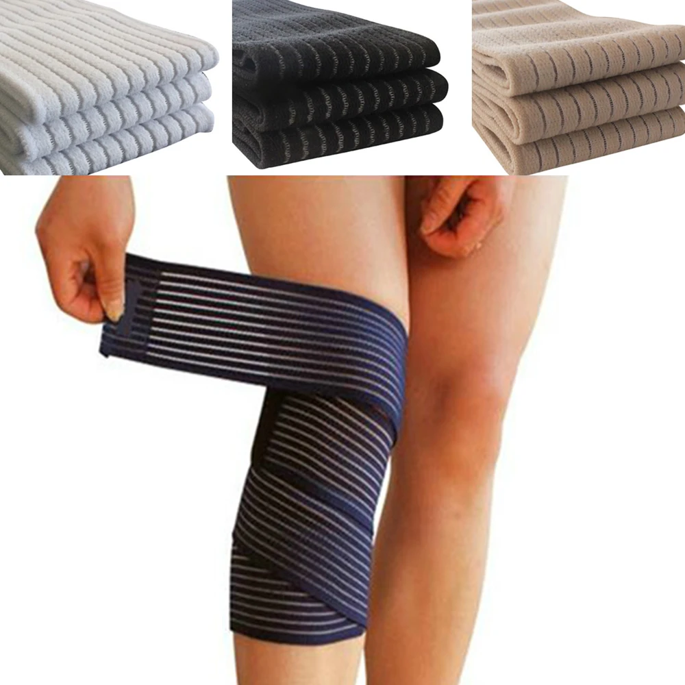 Sfit Cotton Elastic Bandage For Wrist Calf Elbow Leg Ankle Protector Knee Support Band Sport Tape Fitness Safety Outdoor Sports
Sfit Cotton Elastic Bandage For Wrist Calf Elbow Leg Ankle Protector Knee Support Band Sport Tape Fitness Safety Outdoor Sports