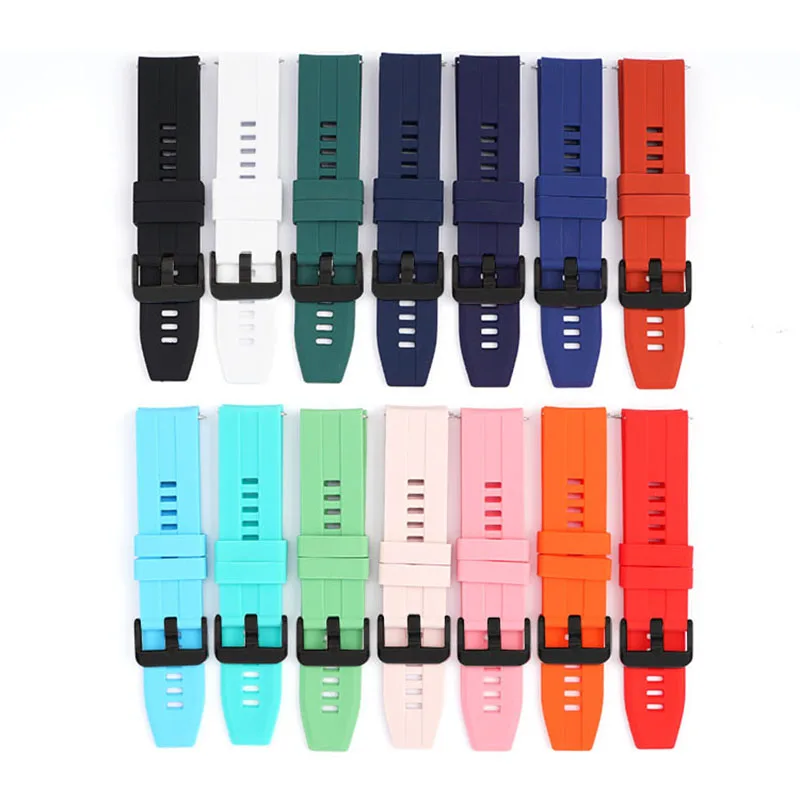 for huawei watch GT/2PRO 46mm band 22mm smart watch accessories Pure color quick release silicone strap silver buckle 14color
for huawei watch GT/2PRO 46mm band 22mm smart watch accessories Pure color quick release silicone strap silver buckle 14color