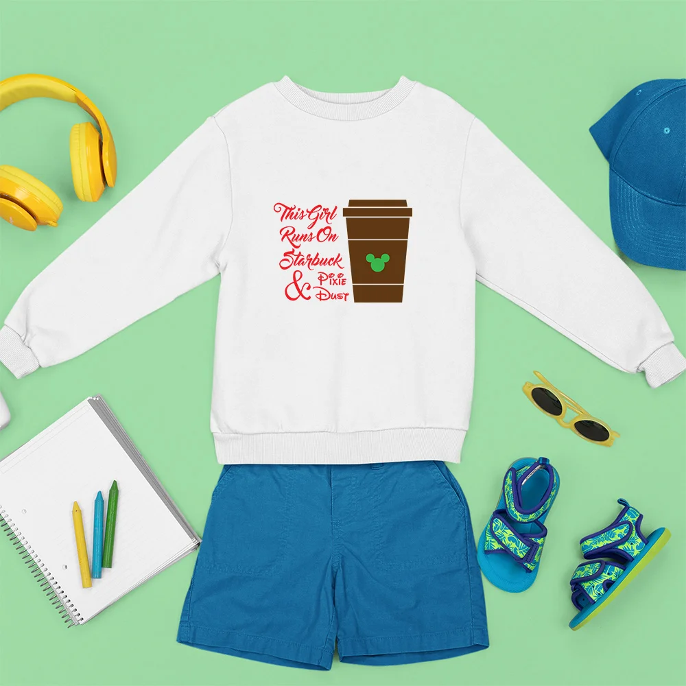 Kids Clothes Autumn Long-Sleeved Cartoon Disney World Creative Graphic Tops Cute Girl Pullovers Round Neck Children's Sweatshirt
Kids Clothes Autumn Long-Sleeved Cartoon Disney World Creative Graphic Tops Cute Girl Pullovers Round Neck Children's Sweatshirt