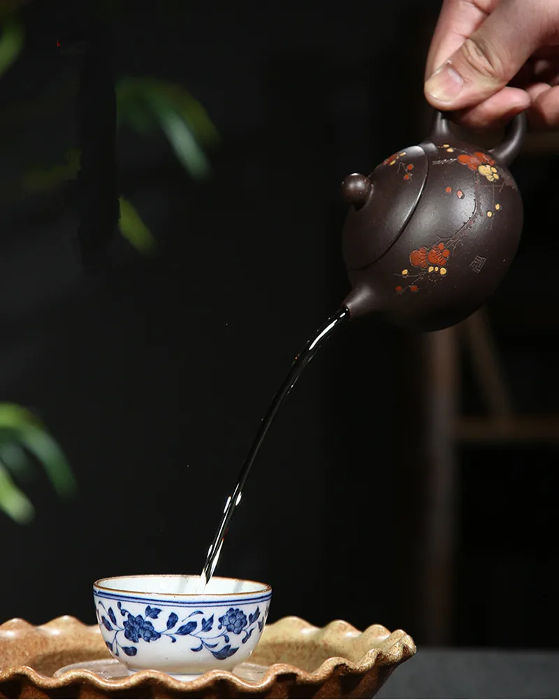 Tetera Chinese Porcelain Teapots Gongfu Tea Set Yixing Zisha Teapot 150ml New Arrived High Quality With Gift Box Safe Packaging
Tetera Chinese Porcelain Teapots Gongfu Tea Set Yixing Zisha Teapot 150ml New Arrived High Quality With Gift Box Safe Packaging