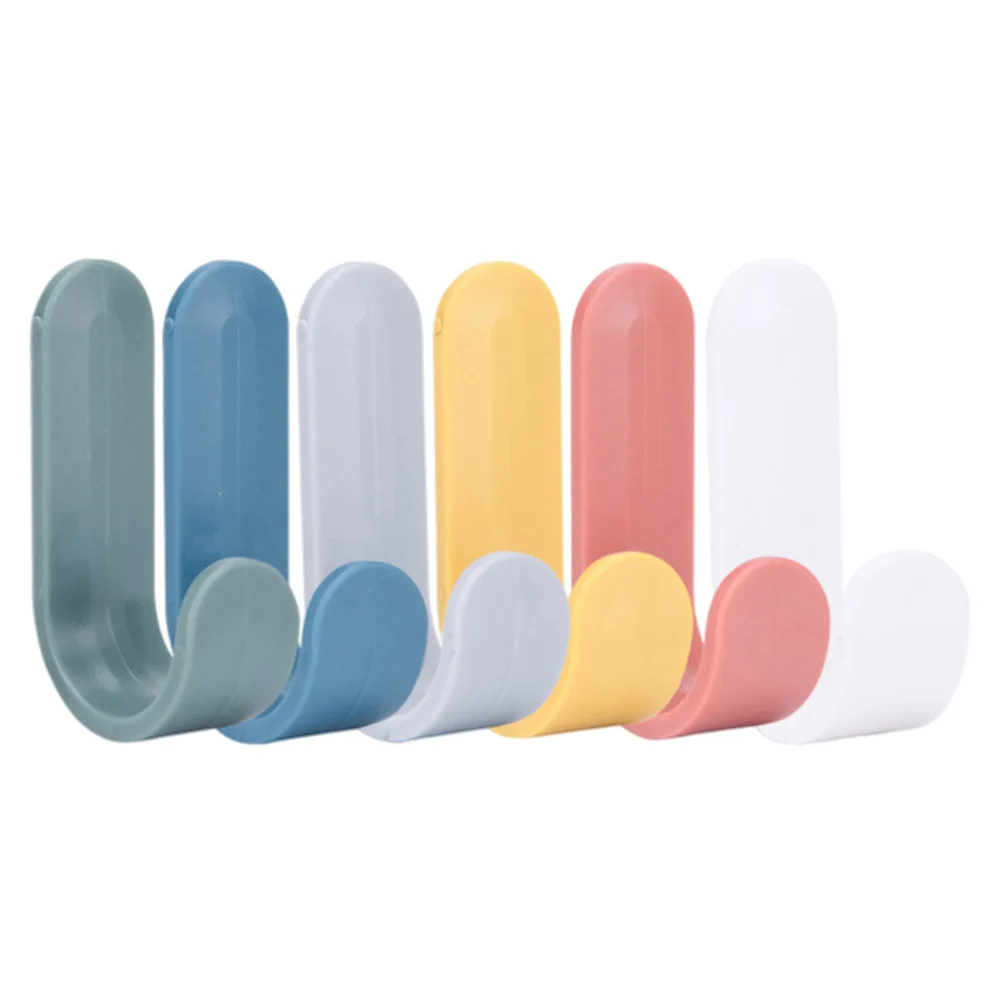 6Pcs Self-adhesive Towel Hook J-shaped key Hanger Nordic Style nail-free Viscose Kitchen Non-marking Hook Home Door Hanger
6Pcs Self-adhesive Towel Hook J-shaped key Hanger Nordic Style nail-free Viscose Kitchen Non-marking Hook Home Door Hanger