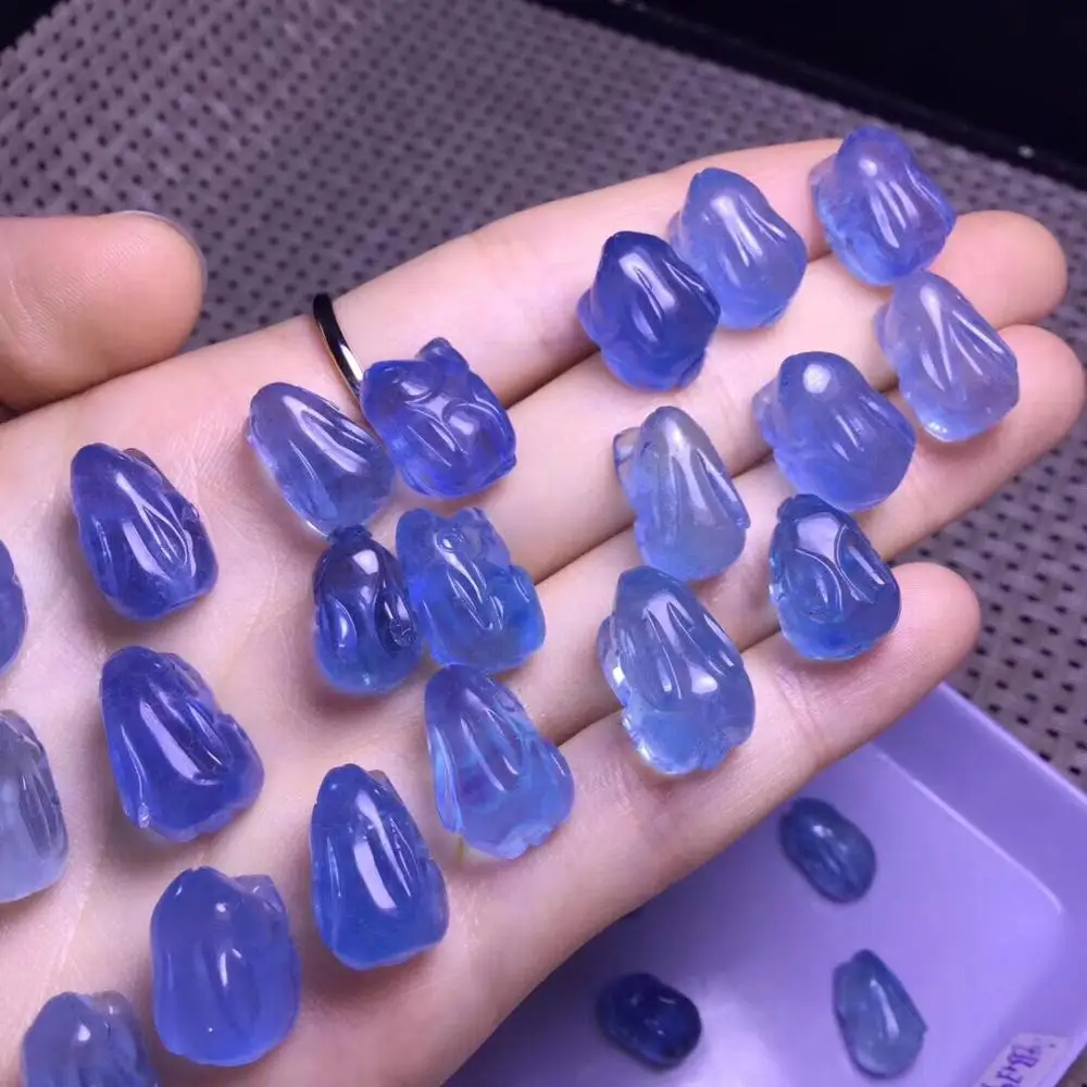 one piece loose beads blue Aquamrine carved Rabbits/flower/heart pendant nature for making jewelry necklace FPPJ wholesale
one piece loose beads blue Aquamrine carved Rabbits/flower/heart pendant nature for making jewelry necklace FPPJ wholesale