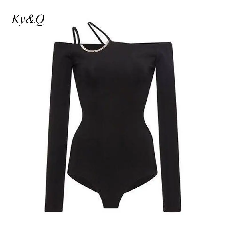 2020 Runway Sexy Black Slash Neck Body Suit Modal Bodysuits Cool Women Spring Vest Camisole Versatile Elastic Bodycon Romper
2020 Runway Sexy Black Slash Neck Body Suit Modal Bodysuits Cool Women Spring Vest Camisole Versatile Elastic Bodycon Romper