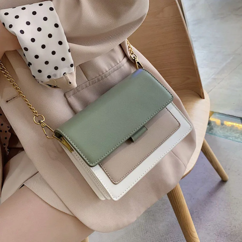 Mini Leather Crossbody Bags For Women 2020 Green Chain Shoulder Simple Bag Lady Travel Purses and Handbags Cross Body Bag
Mini Leather Crossbody Bags For Women 2020 Green Chain Shoulder Simple Bag Lady Travel Purses and Handbags Cross Body Bag