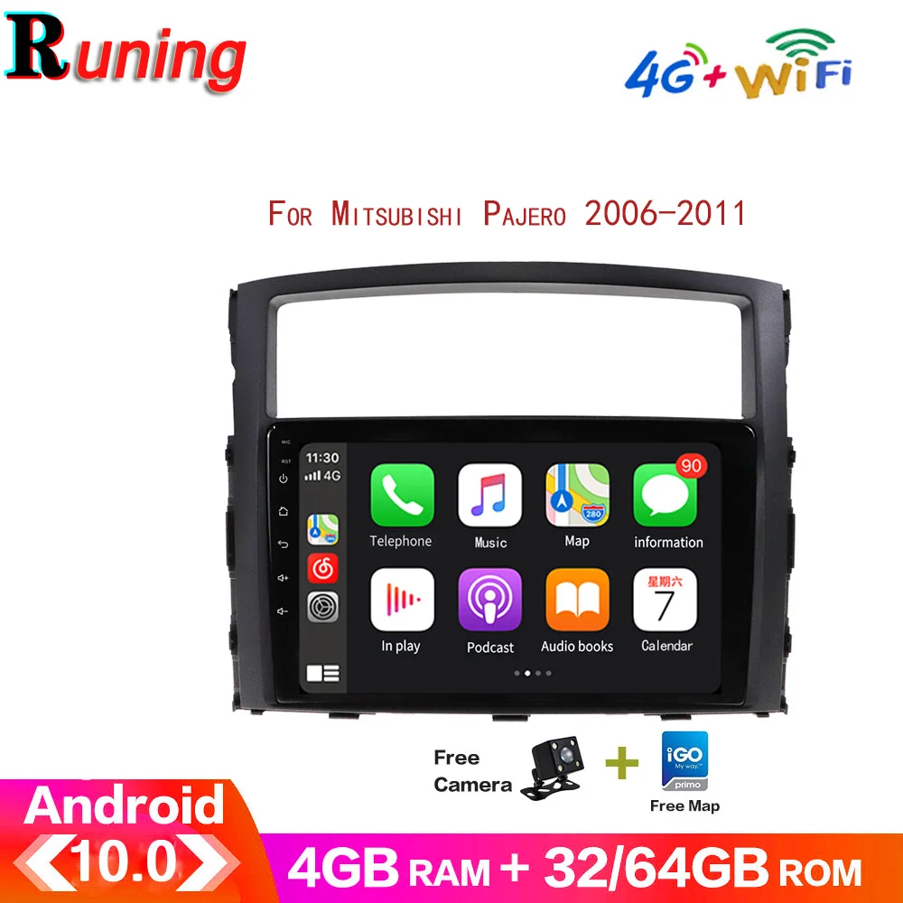 4G 64G For Mitsubishi PAJERO 4 2006-2011 Car Android Radio Stereo GPS Multimedia Video Player Navigation No 2 Din Head Unit IPS
4G 64G For Mitsubishi PAJERO 4 2006-2011 Car Android Radio Stereo GPS Multimedia Video Player Navigation No 2 Din Head Unit IPS