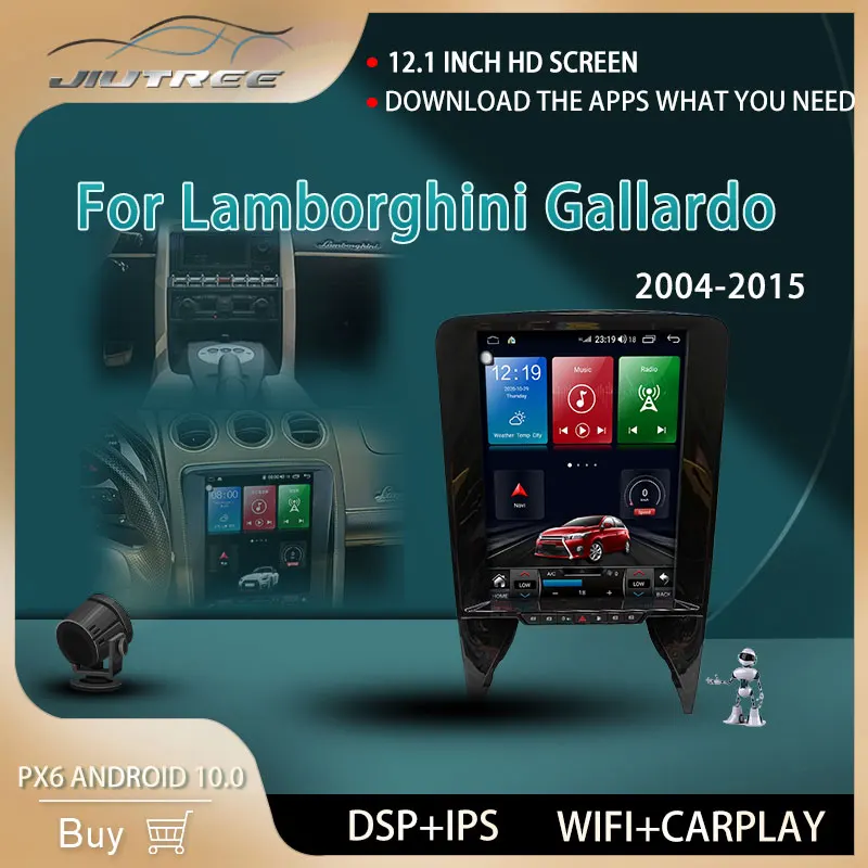 Автомагнитола 2DIN для Lamborghini Gallardo 12,1-2015, 2004 дюйма, Android 10, GPS, DVD-плеер, мультимедийный плеер, головное устройство
Автомагнитола 2DIN для Lamborghini Gallardo 12,1-2015, 2004 дюйма, Android 10, GPS, DVD-плеер, мультимедийный плеер, головное устройство