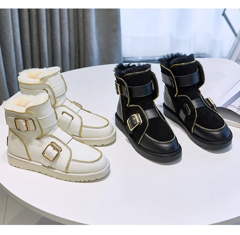 2021 New Women Snow Boots Zipper Motorcycle Warm Short Ankle Boots Platform Boots For Female HAD1859
2021 New Women Snow Boots Zipper Motorcycle Warm Short Ankle Boots Platform Boots For Female HAD1859
