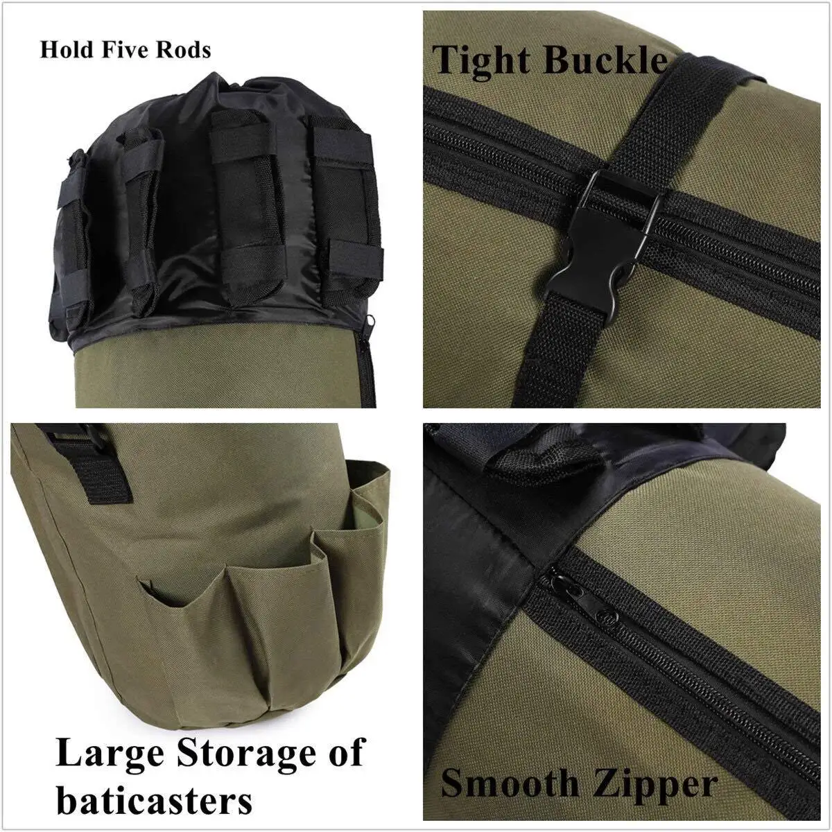 Multifunctional fishing rod storage bag fishing gear bag hand carrying fishing rod bag shoulder fishing bag sea fishing rod bag
Multifunctional fishing rod storage bag fishing gear bag hand carrying fishing rod bag shoulder fishing bag sea fishing rod bag