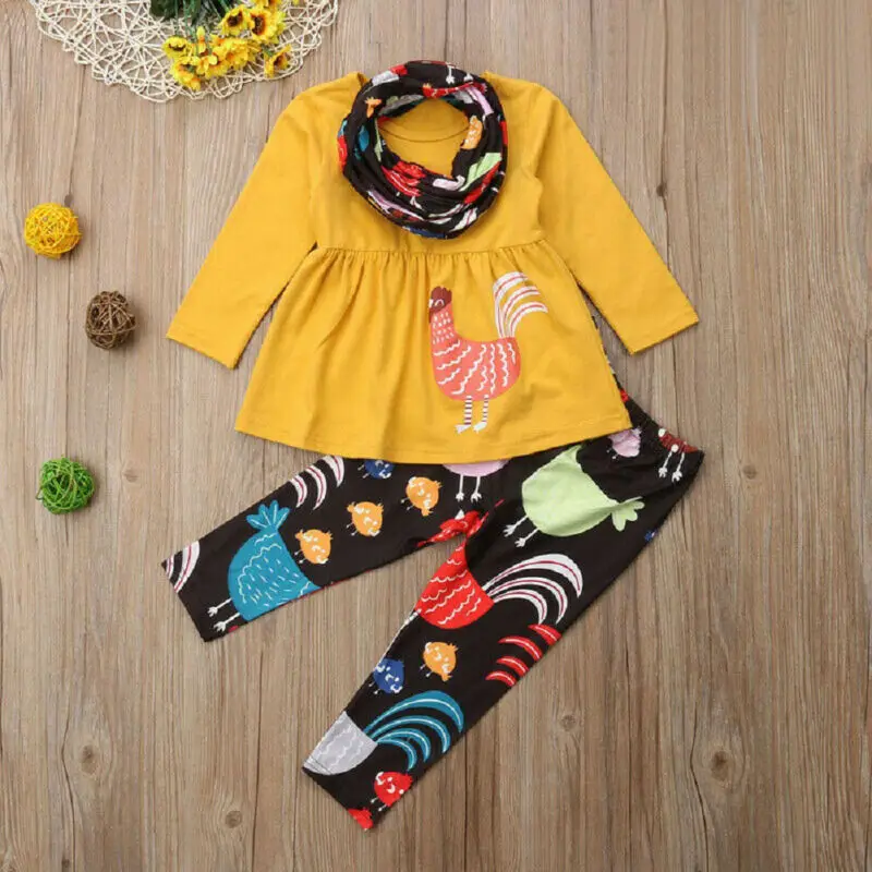 Thanksgiving Toddler Baby Girl Turkey Tops Dress Pants Scarf Outfits Clothes
Thanksgiving Toddler Baby Girl Turkey Tops Dress Pants Scarf Outfits Clothes