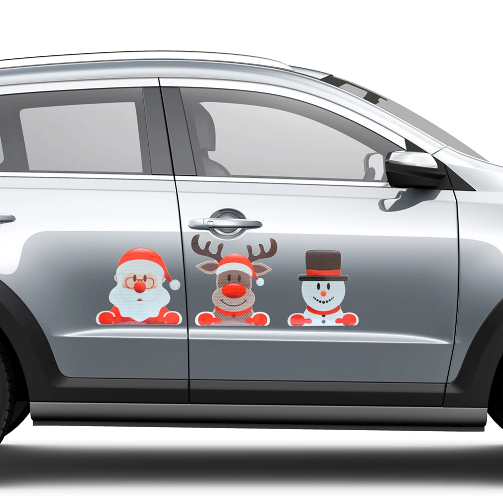 Christmas Decoration Car Sticker Magnetic Decal Refrigerator Magnets Santa Claus Snowman Xmas Tree Reflective Sticker Car Decor
Christmas Decoration Car Sticker Magnetic Decal Refrigerator Magnets Santa Claus Snowman Xmas Tree Reflective Sticker Car Decor