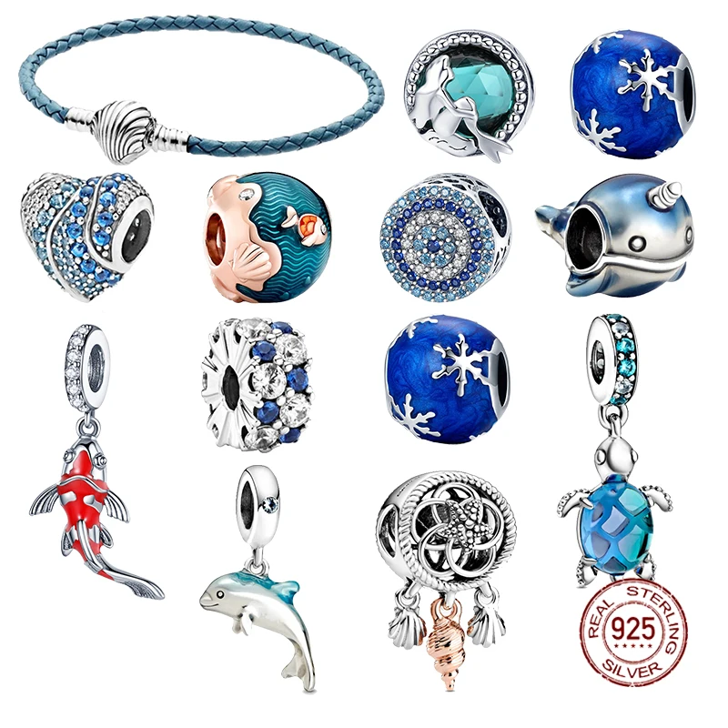 2021 New 925 Silver Blue Sea Turtle Dangle Charm Beads Fit Original Sliver Bracelet For Women DIY Jewelry Making Gift
2021 New 925 Silver Blue Sea Turtle Dangle Charm Beads Fit Original Sliver Bracelet For Women DIY Jewelry Making Gift