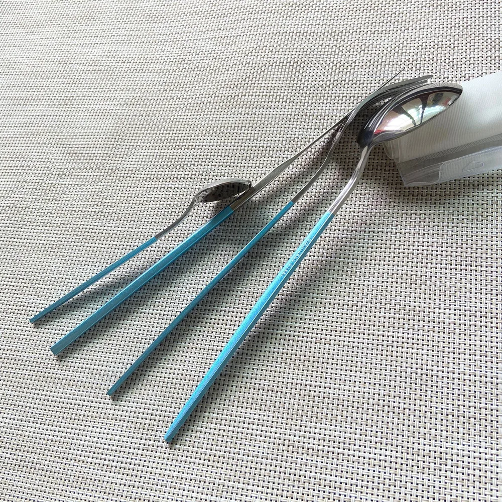 24Pcs 18/10 Stainless Steel Dinnerware Set Black Gold Cutlery Spoon Fork Knife Western Cutleri Silverware tableware Set Supplies
24Pcs 18/10 Stainless Steel Dinnerware Set Black Gold Cutlery Spoon Fork Knife Western Cutleri Silverware tableware Set Supplies