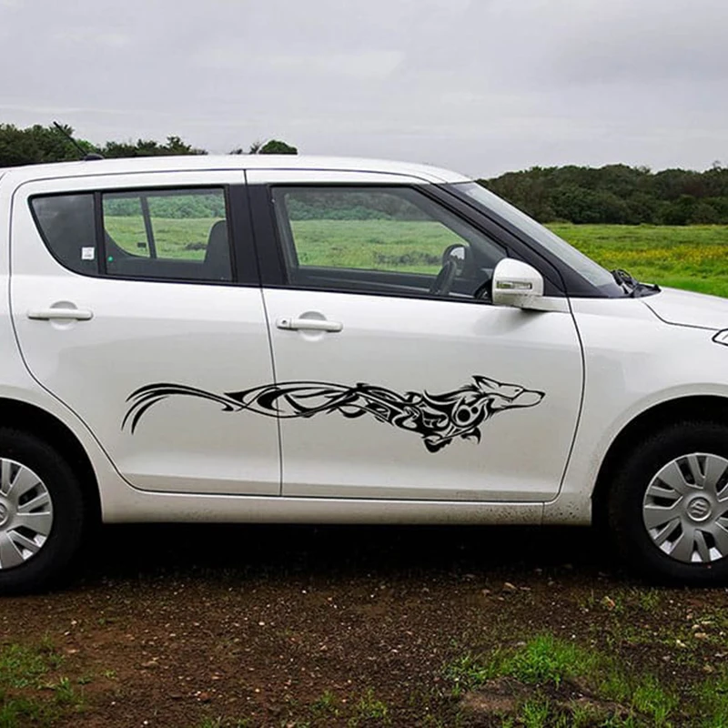 Wolf Streak Decal Cool Car Side Decor Pattern Graphics Waterproof Vinyl Removable Animal Stickers L1198
Wolf Streak Decal Cool Car Side Decor Pattern Graphics Waterproof Vinyl Removable Animal Stickers L1198